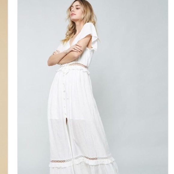 White maxi dress - Picture 6 of 8